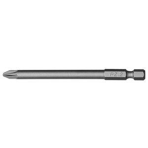 Teng Bit PZ2 89mm Long 1/4" Hex Drive 1pc