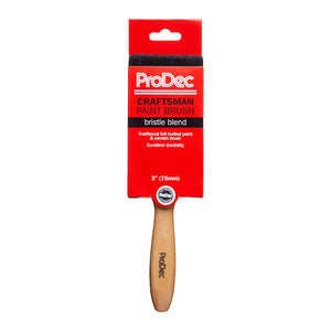 ProDec Craftsman Mixed Bristle Paint Brush 3"