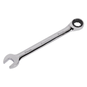 Sealey Ratchet Combination Spanner 19mm (Premier)