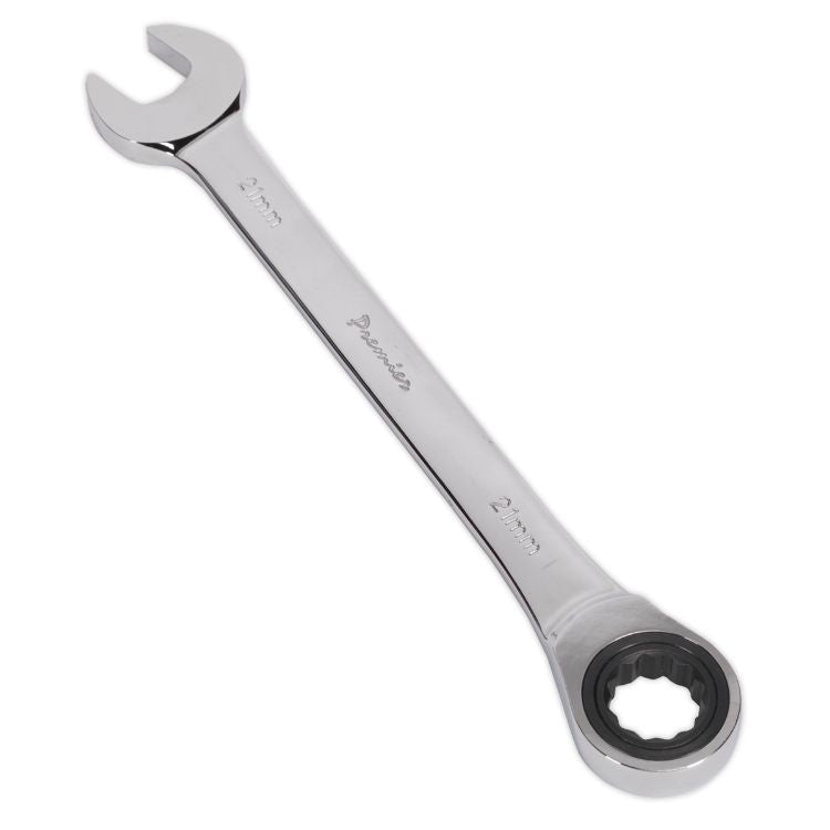 Sealey Ratchet Combination Spanner 21mm (Premier)