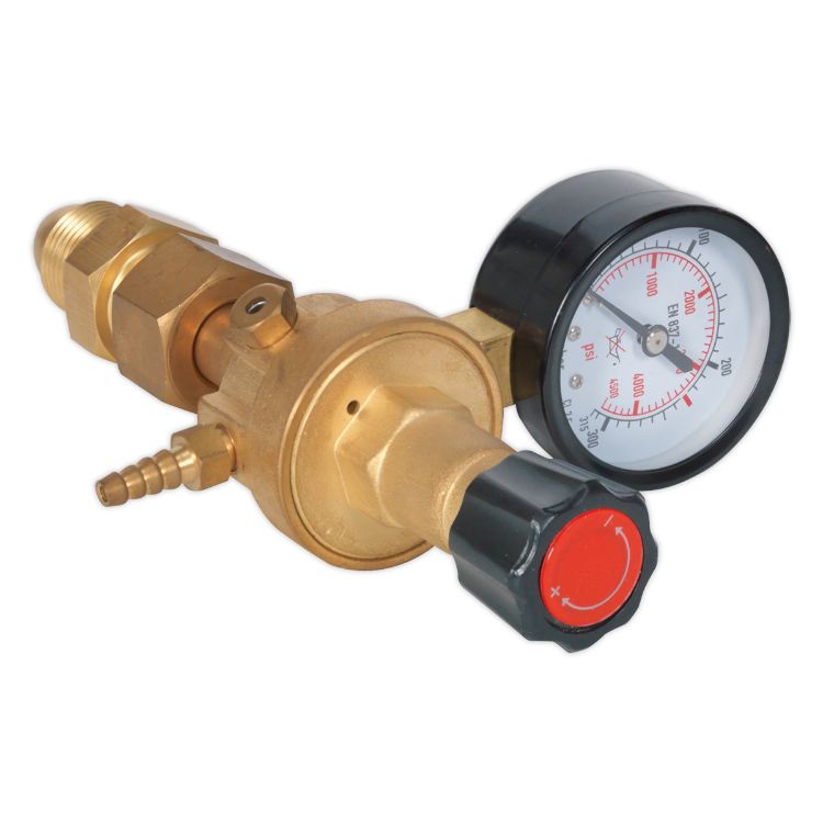 Sealey MIG Gas Regulator 1-Gauge Industrial