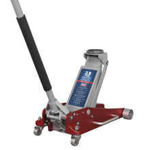 Load image into Gallery viewer, Sealey Trolley Jack 2.5 Tonne Aluminium/Steel Rocket Lift
