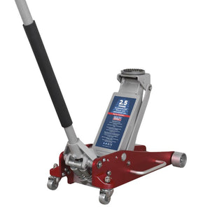 Sealey Trolley Jack 2.5 Tonne Aluminium/Steel Rocket Lift