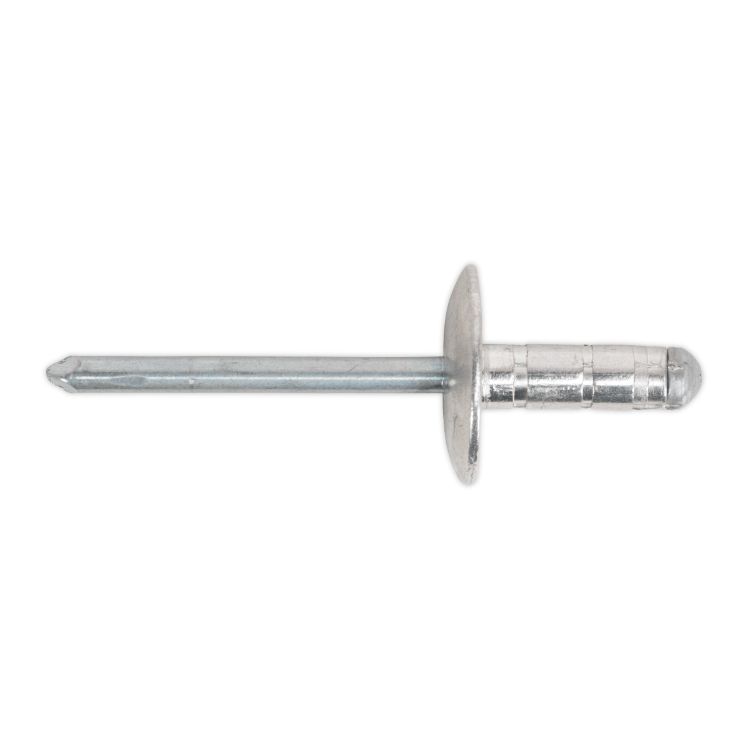 Sealey Aluminium Rivet Large Flange Multi-Grip 4.8 x 13mm - Pack of 200