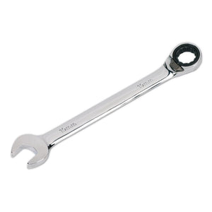 Sealey Reversible Ratchet Combination Spanner 19mm (Premier)