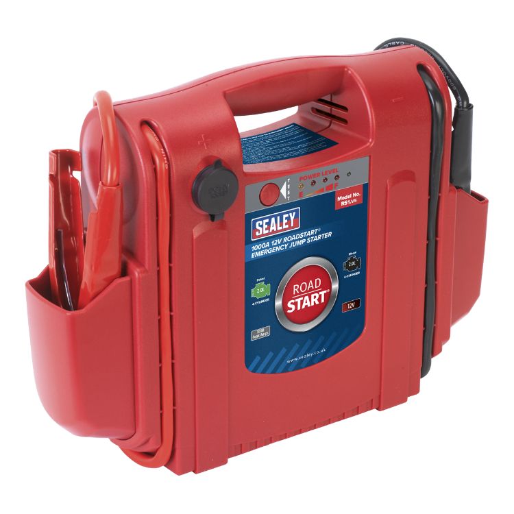 Sealey RoadStart Emergency Jump Starter 12V 1000 Peak Amps