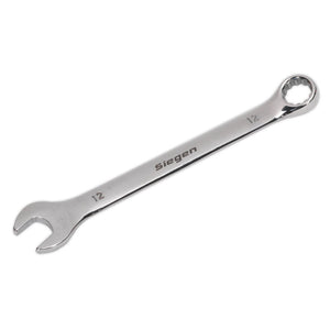 Sealey Combination Spanner 12mm (Siegen) - Hardened/Tempered