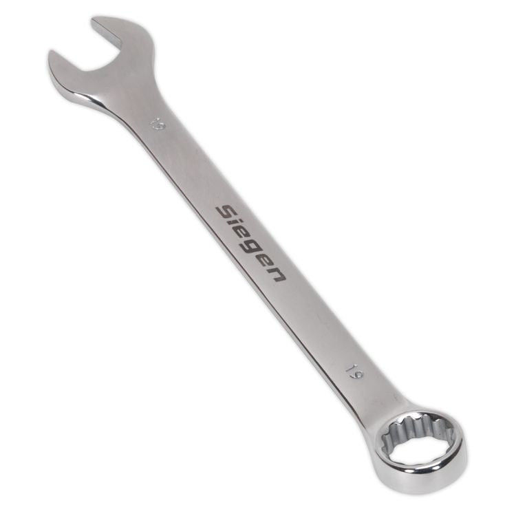 Sealey Combination Spanner 19mm (Siegen) - Hardened/Tempered