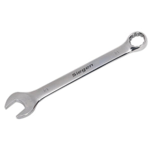 Sealey Combination Spanner 21mm (Siegen) - Hardened/Tempered