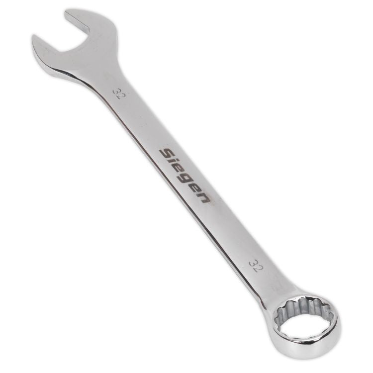 Sealey Combination Spanner 32mm (Siegen) - Hardened/Tempered