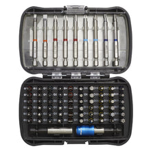 Load image into Gallery viewer, Sealey Power Tool Bit Set 71pc Colour-Coded S2 (Siegen)
