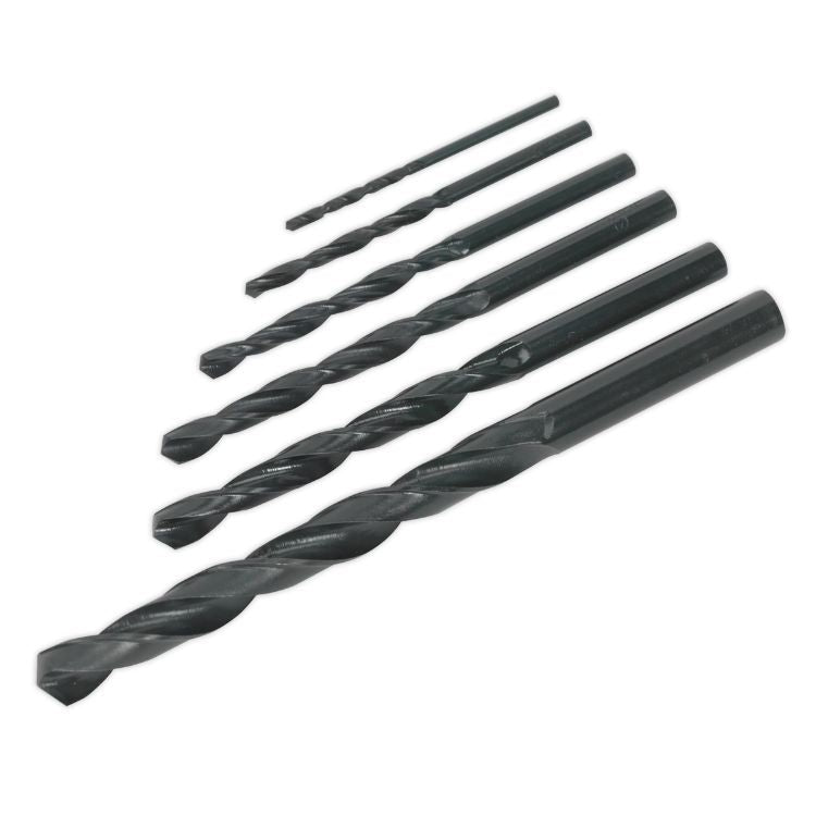 Sealey HSS Drill Bit Set 6pc DIN 338