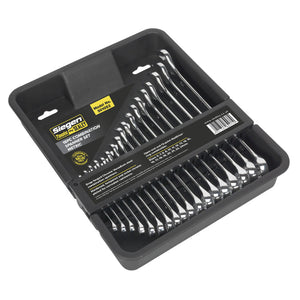 Sealey Combination Spanner Set 18pc - (Siegen)