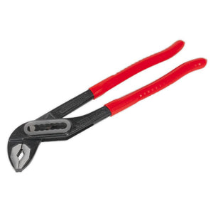 Sealey Water Pump Pliers 300mm (12") - Vinyl Handle (Siegen)