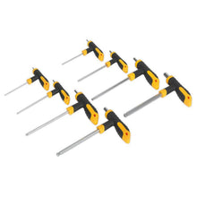 Load image into Gallery viewer, Sealey T-Handle Ball-End Hex Key Set 8pc (Siegen)
