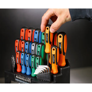 Sealey Screwdriver, Hex Key & Bit Set 44pc (Siegen)