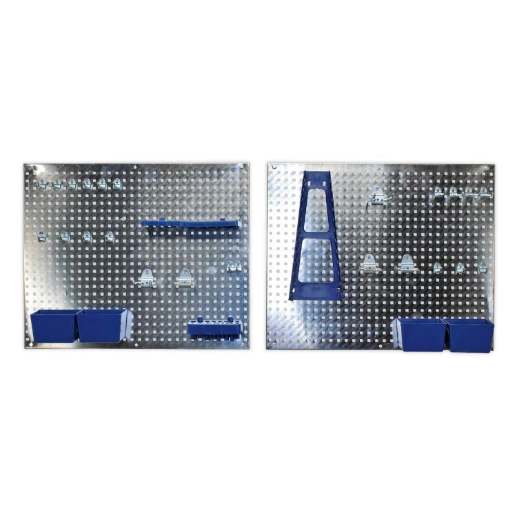 Sealey Wall Storage Pegboard Set 34pc