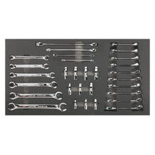 Load image into Gallery viewer, Sealey Tool Tray, Specialised Spanner Set 30pc - Metric (Siegen)
