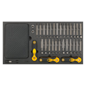 Sealey Tool Tray, Specialised Bits & Folding Hex Keys 192pc (Siegen)