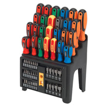 Load image into Gallery viewer, Sealey Screwdriver, Bit &amp; Nut Driver Set 61pc (Siegen)
