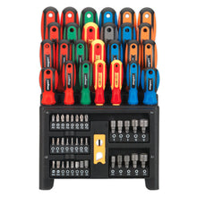 Load image into Gallery viewer, Sealey Screwdriver, Bit &amp; Nut Driver Set 61pc (Siegen)
