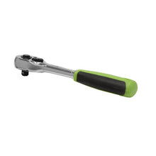 Load image into Gallery viewer, Sealey Ratchet Wrench 1/4&quot; Sq Drive - Pear-Head Flip Reverse Anti-Slip Handle (Siegen)
