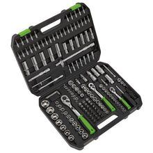 Load image into Gallery viewer, Sealey Socket Set 171pc 1/4&quot;, 3/8&quot; &amp; 1/2&quot; Sq Drive WallDrive Metric (Siegen)
