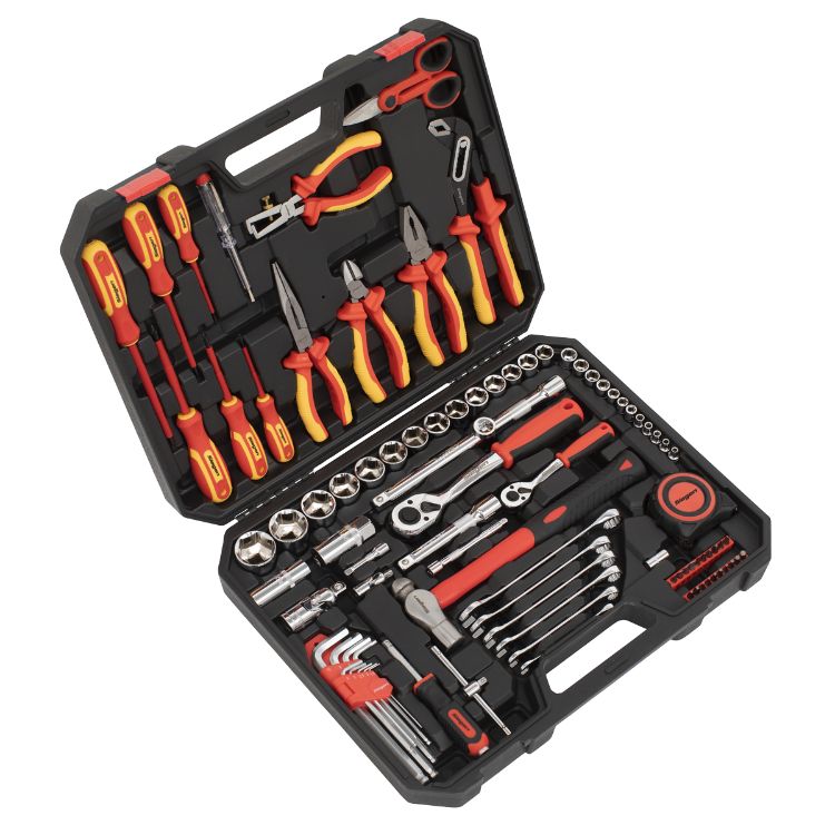 Sealey Electrician's Tool Kit 90pc (Siegen)