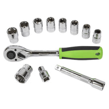 Load image into Gallery viewer, Sealey Socket Set 12pc 1/2&quot; Sq Drive WallDrive Metric (Siegen)
