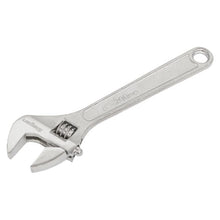 Load image into Gallery viewer, Sealey Adjustable Wrench 200mm (8&quot;) - Chrome Finish (Siegen)
