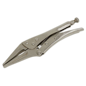 Sealey Locking Pliers Long Nose 225mm (Siegen)