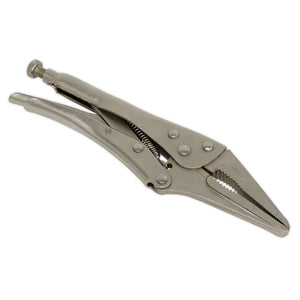 Sealey Locking Pliers Long Nose 225mm (Siegen)