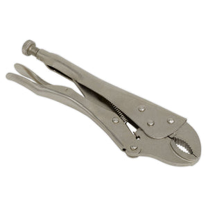 Sealey Locking Pliers 215mm Curved Jaw (Siegen)