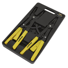 Load image into Gallery viewer, Sealey Circlip Pliers Set Internal/External 400mm (Siegen)
