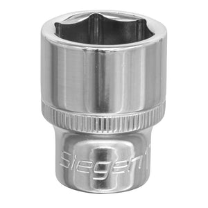 Sealey WallDrive Socket 17mm 3/8" Sq Drive - (Siegen) - 6pt