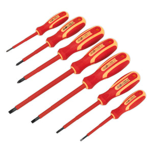 Sealey Screwdriver Set 7pc Electrician's VDE Approved (Siegen)