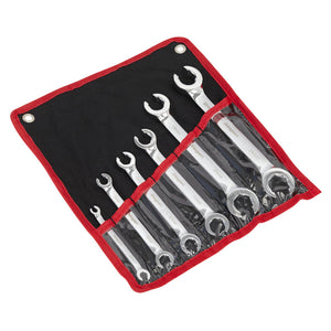 Sealey Flare Nut Spanner Set 6pc Metric (Siegen)