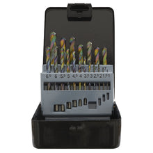 Load image into Gallery viewer, Sealey HSS Drill Bit Set 19pc Edge Ground - Metric DIN 338
