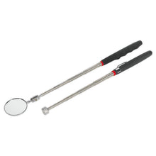 Load image into Gallery viewer, Sealey Telescopic Magnetic Pick-Up Tool &amp; Inspection Mirror Set 2pc (Siegen)
