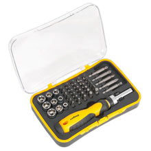 Load image into Gallery viewer, Sealey Portable Toolchest 3 Drawer Ball-Bearing Slides - Hi-Vis &amp; 93pc Tool Kit
