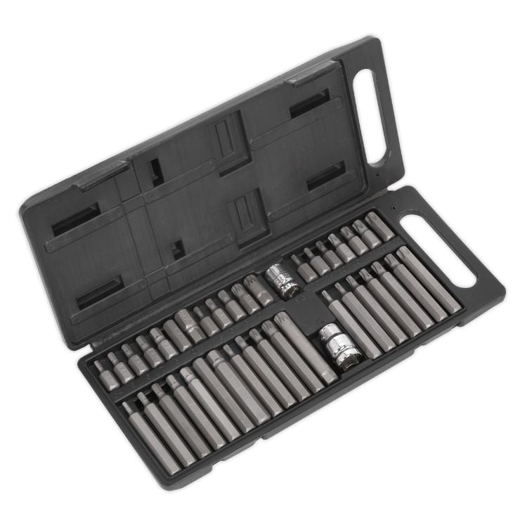 Sealey TRX-Star*/Hex/Spline Bit Set 40pc 3/8