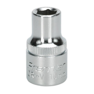 Sealey WallDrive Socket 10mm 1/2" Sq Drive - (Premier) - 6pt