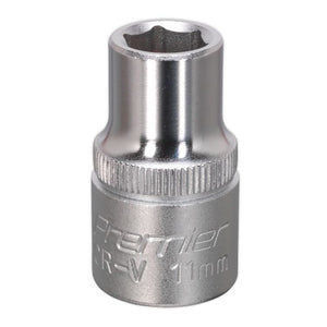 Sealey WallDrive Socket 11mm 1/2" Sq Drive - (Premier) - 6pt