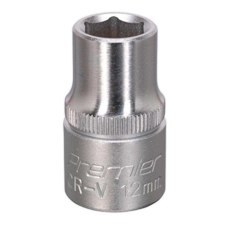 Sealey WallDrive Socket 12mm 1/2