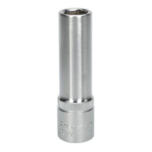 Sealey WallDrive Socket 13mm 1/2" Sq Drive - Deep (Premier) - 6pt