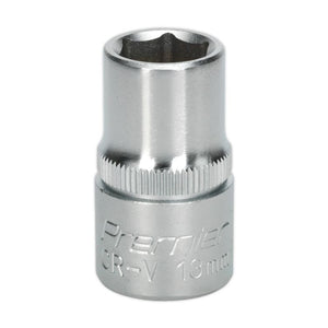 Sealey WallDrive Socket 13mm 1/2" Sq Drive - (Premier) - 6pt