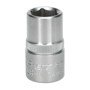 Sealey WallDrive Socket 14mm 1/2" Sq Drive - (Premier) - 6pt