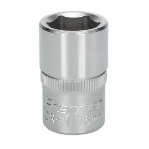 Sealey WallDrive Socket 16mm 1/2" Sq Drive - (Premier) - 6pt