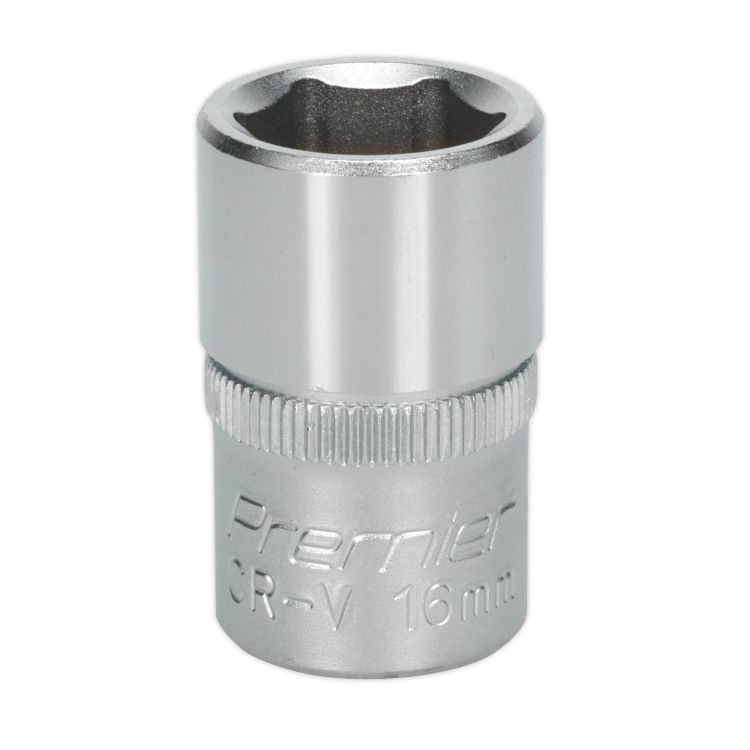 Sealey WallDrive Socket 16mm 1/2