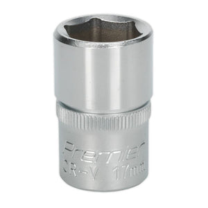 Sealey WallDrive Socket 17mm 1/2" Sq Drive - (Premier) - 6pt